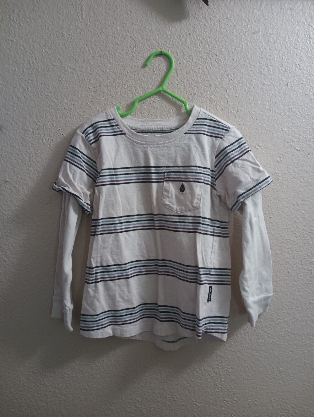 Volcom Boys Long Sleeve Layered Shirt